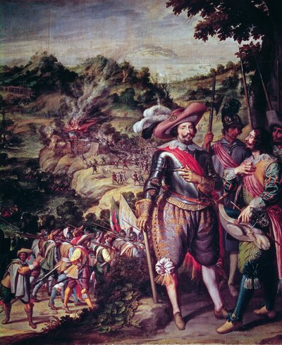 Recapture of the Island of San Cristobal in 1634 by Felix Castello