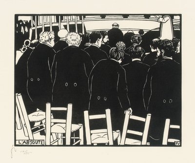 Absolution by Felix Edouard Vallotton