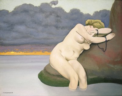 Andromeda Bound by Felix Edouard Vallotton