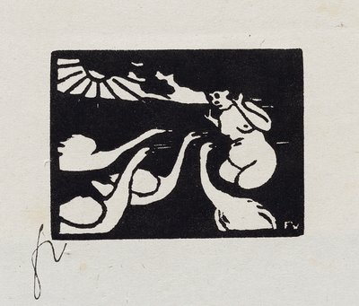 Bather with Swans, X from 