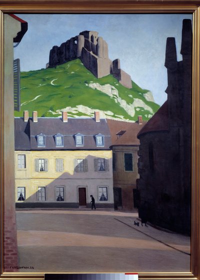 Chateau Gaillard aux Andelys by Felix Edouard Vallotton