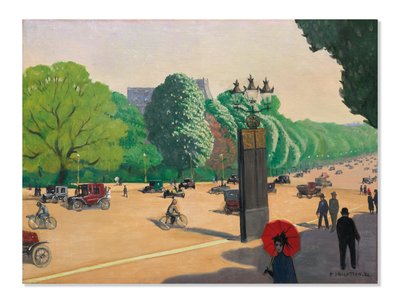 The Dauphine Gate by Felix Edouard Vallotton