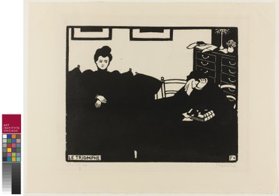 The Triumph, Plate Two from Intimacies by Felix Edouard Vallotton