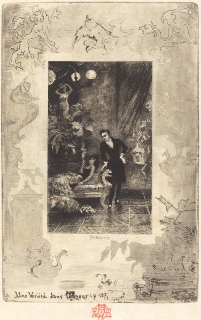 A Change of Heart, 1879-1880 by Felix Hilaire Buhot