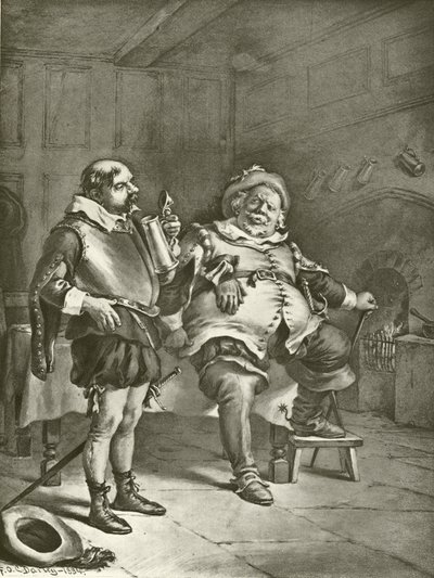 First Part King Henry IV. Act III, Scene III by Felix Octavius Carr Darley