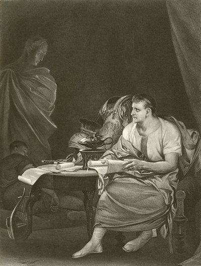 Julius Caesar. Act IV, Scene III by Felix Octavius Carr Darley