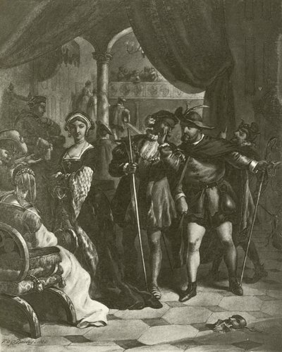 King Henry VIII. Act I, Scene IV by Felix Octavius Carr Darley