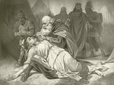 King Lear. Act V, Scene III by Felix Octavius Carr Darley