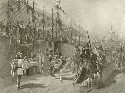 King Richard II. Act I, Scene III by Felix Octavius Carr Darley
