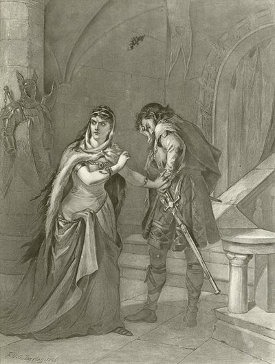 Macbeth. Act II, Scene II by Felix Octavius Carr Darley