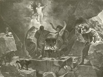 Macbeth. Act IV, Scene I by Felix Octavius Carr Darley