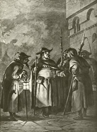 Much Ado About Nothing. Act III, Scene III by Felix Octavius Carr Darley