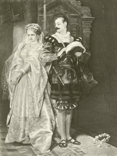 Much Ado about Nothing. Act IV-Scene I by Felix Octavius Carr Darley
