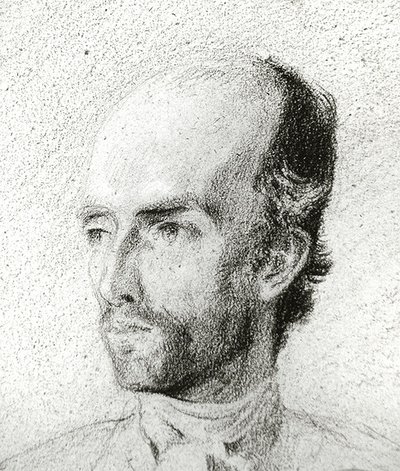 Portrait of a Man, c.1845 by Félix Ziem