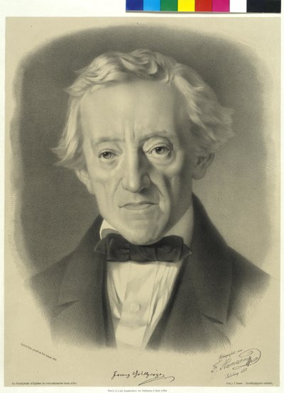 Franz Grillparzer by Ferdinand Axmann