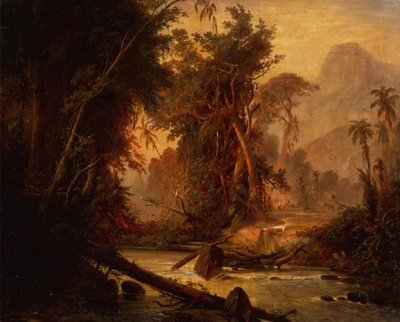 A Tropical Forest in Venezuela by Ferdinand Bellermann