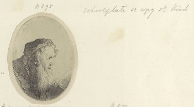 Old Man with Beard (Recueil de quatre-vingt-cinq estampes originales) by Ferdinand Bol