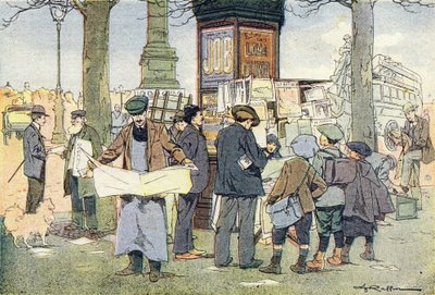 The Kiosk Has Newspapers, in Imagier de l