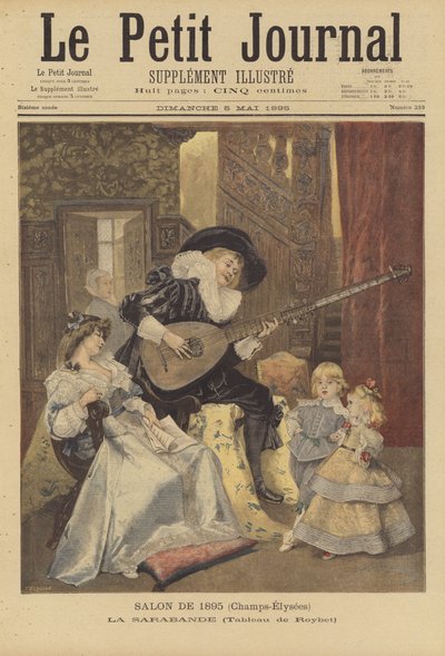 The Sarabande by Ferdinand Roybet