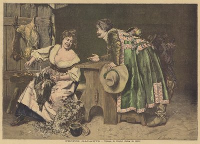 Propos Galants by Ferdinand Roybet