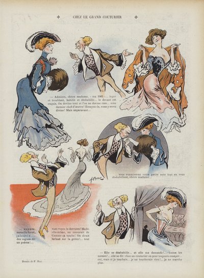 Illustration for Le Rire by Ferdinand Sigismund Bac