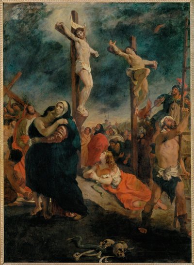 Crucifixion by Ferdinand Victor Eugene Delacroix