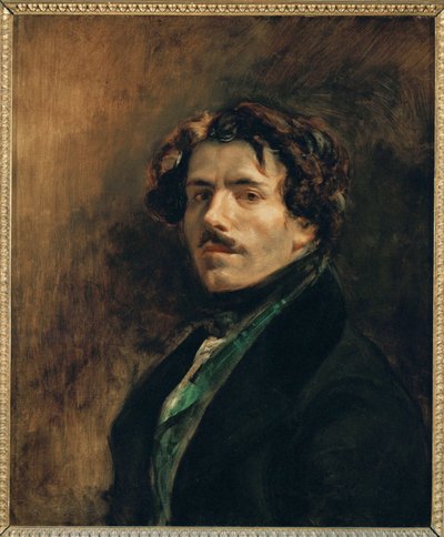 Delacroix, Self-Portrait by Ferdinand Victor Eugene Delacroix