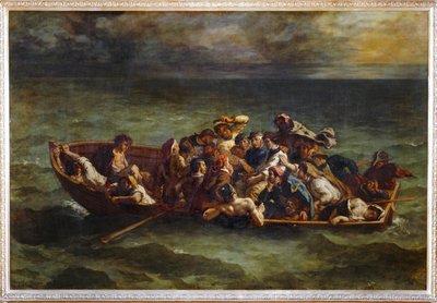 The Shipwreck of Don Juan by Ferdinand Victor Eugene Delacroix