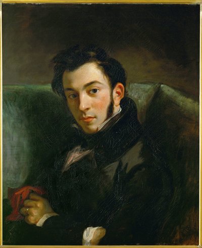 Portrait of Frederic Villot by Ferdinand Victor Eugene Delacroix
