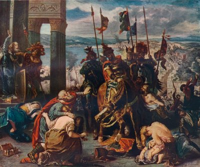 The Entry of the Crusaders Into Constantinople, 1840, 1911 by Ferdinand Victor Eugene Delacroix