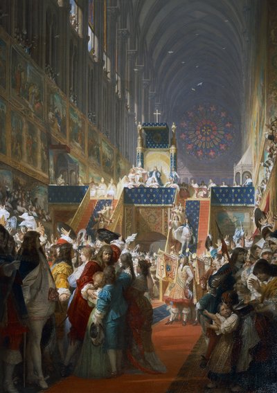 Louis XIV of France Receiving Representatives of the Social Classes in Paris by Ferdinand the Elder Piloty