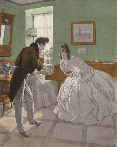 Invitation to the Dance by Ferdinand von Reznicek
