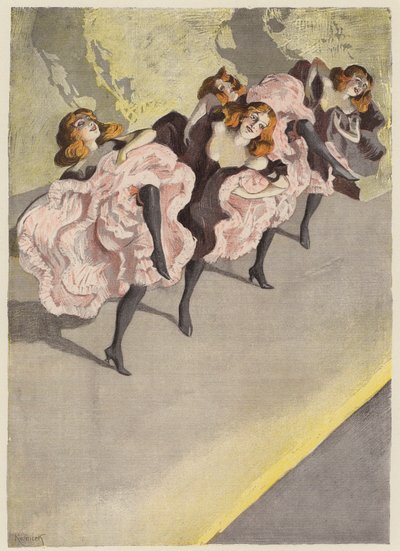 Cancan by Ferdinand von Reznicek