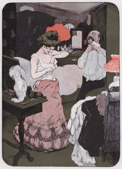 At Home by Ferdinand von Reznicek