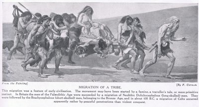 Migration of a Tribe, illustration from 