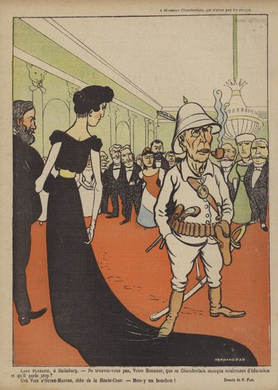 Illustration for Le Rire by Fernand Fau