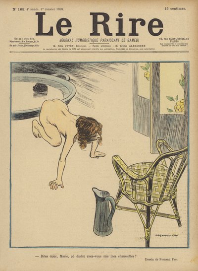 Illustration for Le Rire by Fernand Fau