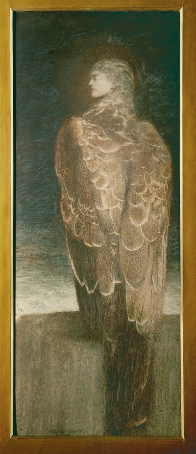 Sleeping Medusa by Fernand Khnopff