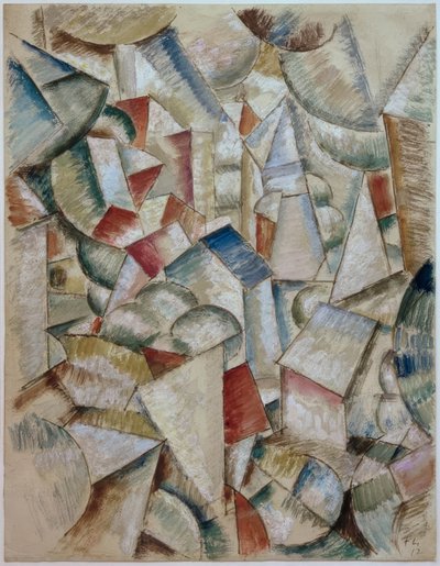 The Roofs by Fernand Leger