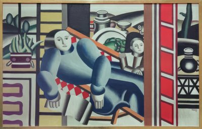 The Reader (Mother and Child) by Fernand Leger