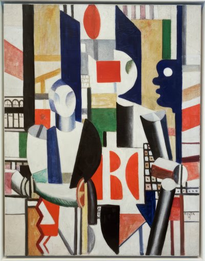 Men in the City by Fernand Leger