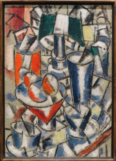 Still Life with Lamp by Fernand Leger