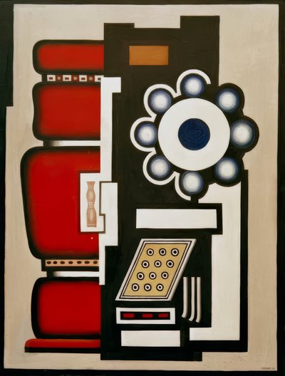 Still Life, Movement with Balls by Fernand Leger