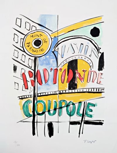 The City: Montparnasse by Fernand Leger