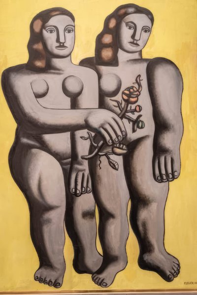 Zwei Schwestern von Fernand Leger