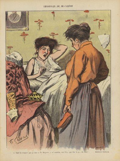 Illustration for Le Rire by Fernand Louis Gottlob