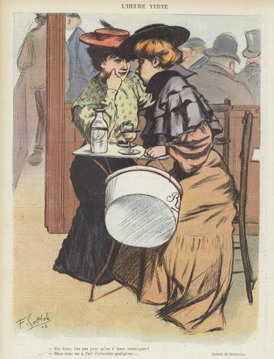 Illustration for Le Rire by Fernand Louis Gottlob