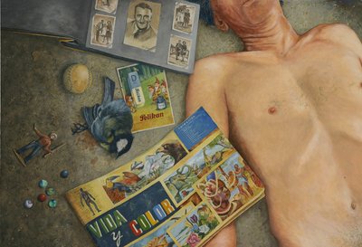 Torso with Objects by Fernando Aznar Cenamor