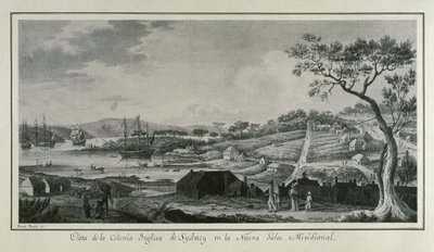 Drawing illustrating the scientific expedition of Alejandro Malaspina by Fernando Brambila