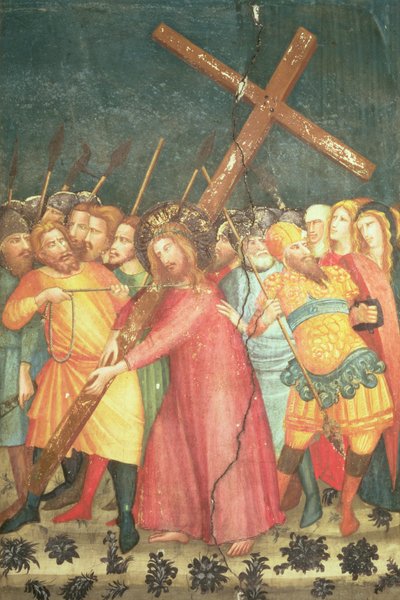 Christ Carrying His Cross on the Way to Calvary by Ferrer Bassa